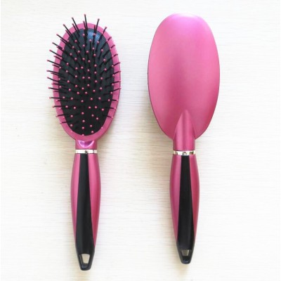 Plastic oval magic scalp massage hair brush comb