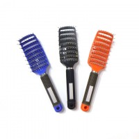 Mini Wet And Dry Vent Detangling Hair Brush Plastic Hair Tint Brush Modling