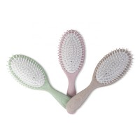 High Quality Cushion Feature Hair Brush Biofriendly Biodegradable Hairbrush