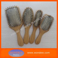 Professional wooden cushion hair brush wood hairbrush